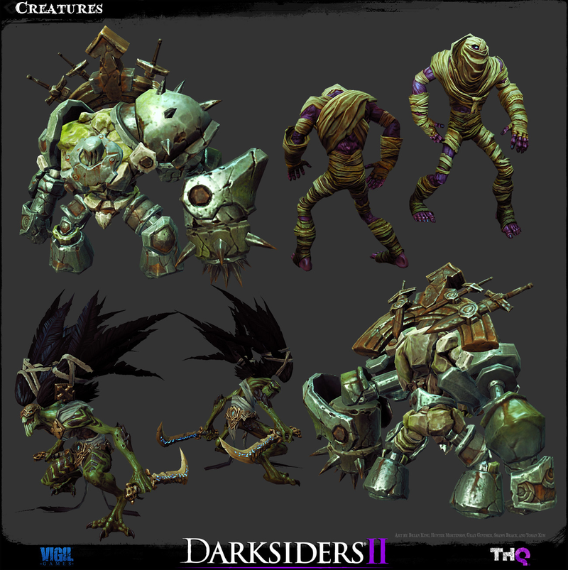 Illustration for article titled The Art of Darksiders II
